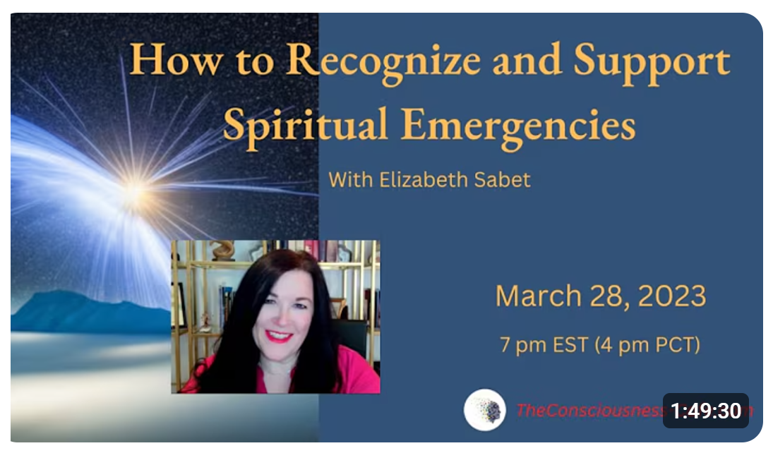 Recognizing & Supporting Spiritual Emergencies - The Consciousnes Cafe